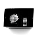 Black Leather Dress Watch