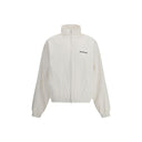 White Polyester Shell Jacket