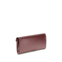 Brown Leather Clutch Bag