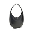 Black Leather Shoulder Bag