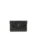 Black Calf Leather Bos Taurus Clutch Bag