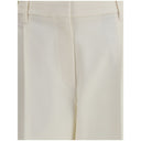 White Cotton Chino Pants