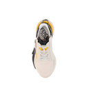 White Calf Leather Bos Taurus Athletic Sneakers