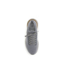 Gray Rubber Athletic Sneakers