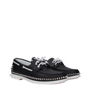 Black Leather Slip-On Loafers