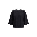 Black Fleece Wool Sweatshirt