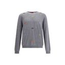 Gray Cashmere Sweatshirt