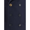 Blue Wool Coat
