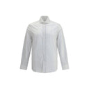 White Cotton Pattern Shirt