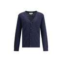 Blue Wool Cardigan