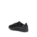 Black Calf Leather Bos Taurus Sneakers