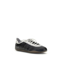 Black Calf Leather Bos Taurus Low Top Sneakers