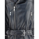 Black Leather Biker Jacket