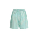 Bicolor Copper Bermuda Shorts