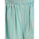 Bicolor Copper Bermuda Shorts
