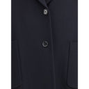Black Cashmere Coat