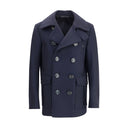 Blue Wool Coat