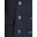 Blue Wool Coat