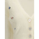 White Mohair Cardigan