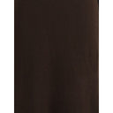 Vestido casual marrón de cachemira