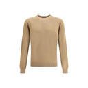 Beige Fleece Wool Sweatshirt