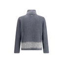 Gray Wool Cardigan