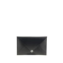 Black Leather Clutch Bag