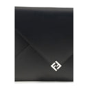Black Leather Clutch Bag