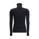 Black Fleece Wool Sweatshirt