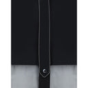 Black Cotton Pattern Shirt