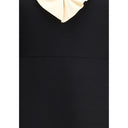Black Fleece Wool Cocktail Dress