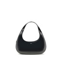 Black Leather Shoulder Bag