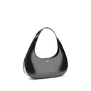 Black Leather Shoulder Bag