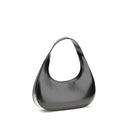 Black Leather Shoulder Bag