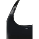 Black Leather Shoulder Bag