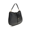 Black Calf Leather Bos Taurus Shoulder Bag