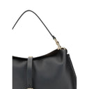 Black Calf Leather Bos Taurus Shoulder Bag
