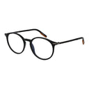 Montura de gafas negra unisex