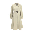 Beige Cotton Coat