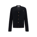 Black Cotton Cardigan