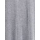 Gray Wool Casual Dress