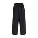 Black Wool Casual Pants
