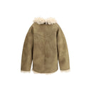 Beige Polyester Coat