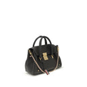 Gray Calf Leather Bos Taurus Shoulder Bag