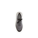 Gray Cotton Athletic Sneakers