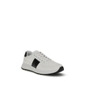 White Calf Leather Bos Taurus Low Top Sneakers