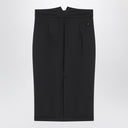 Moncler X Edward Enninful Black pencil skirt