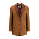 Brown Wool Blazer