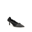 Black Calf Leather Bos Taurus Pumps