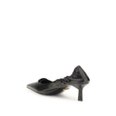 Black Calf Leather Bos Taurus Pumps
